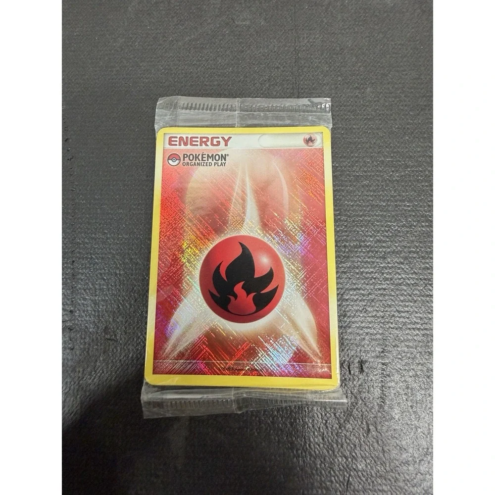 Pokemon Energy Cards Unisex OS Multi 2009 POP League Promo Crosshatch Holo Set